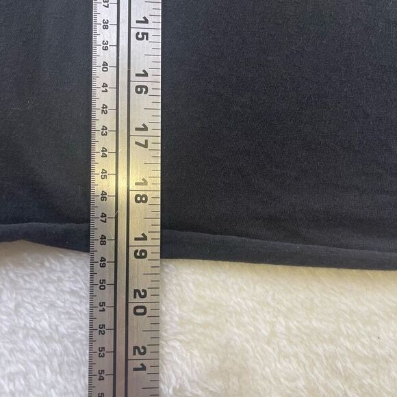 XL Black cutoff Midriff Star Wars The Mandalorian Grogu The Child T Shirt Fifth - Picture 6 of 11